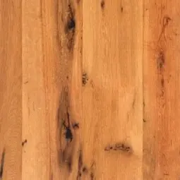 Antique Reclaimed Resawn Oak wide plank flooring showing natural knots and smooth texture.