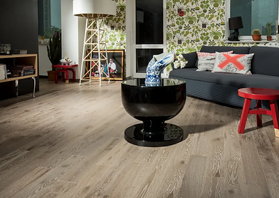 Low VOC hardwood floor finishes in Alpine NJ luxury home living room