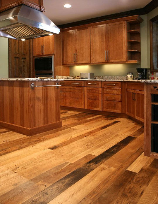 Thumbnail: Antique Reclaimed Wormy Chestnut Flooring NYC