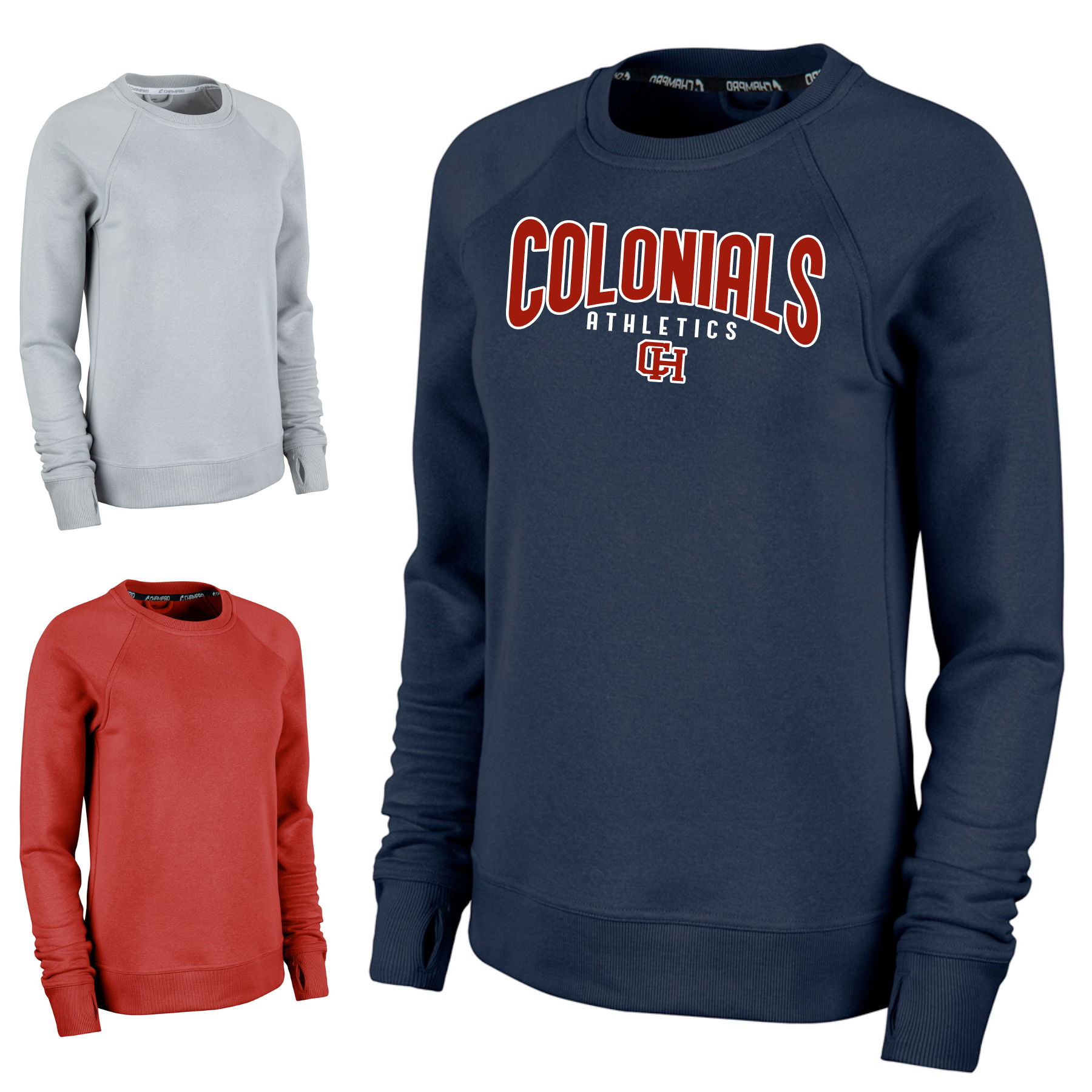 Colonials Athletics Women's Crewneck Sweatshirt