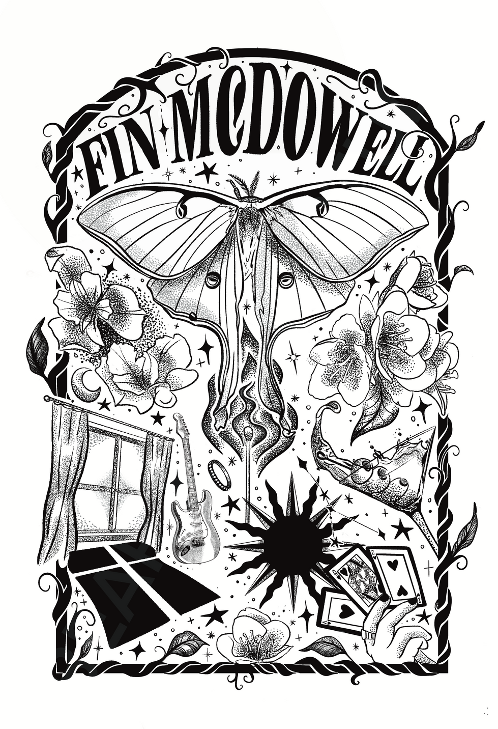 Fin McDowell Collage Design 2