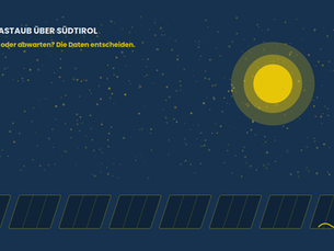 Gelber Himmel über Südtirol: Muss die PV-Anlage jetzt gereinigt werden?