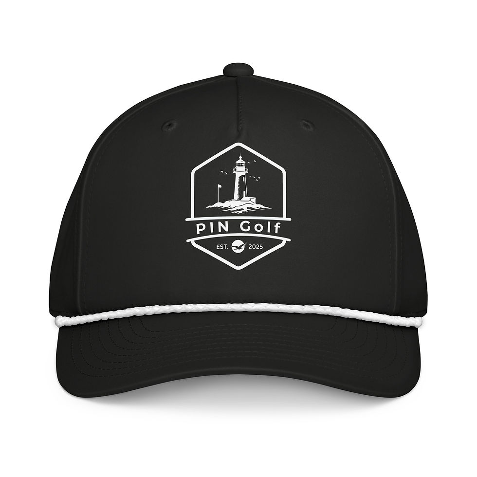 Lighthouse Rope Hat - Black
