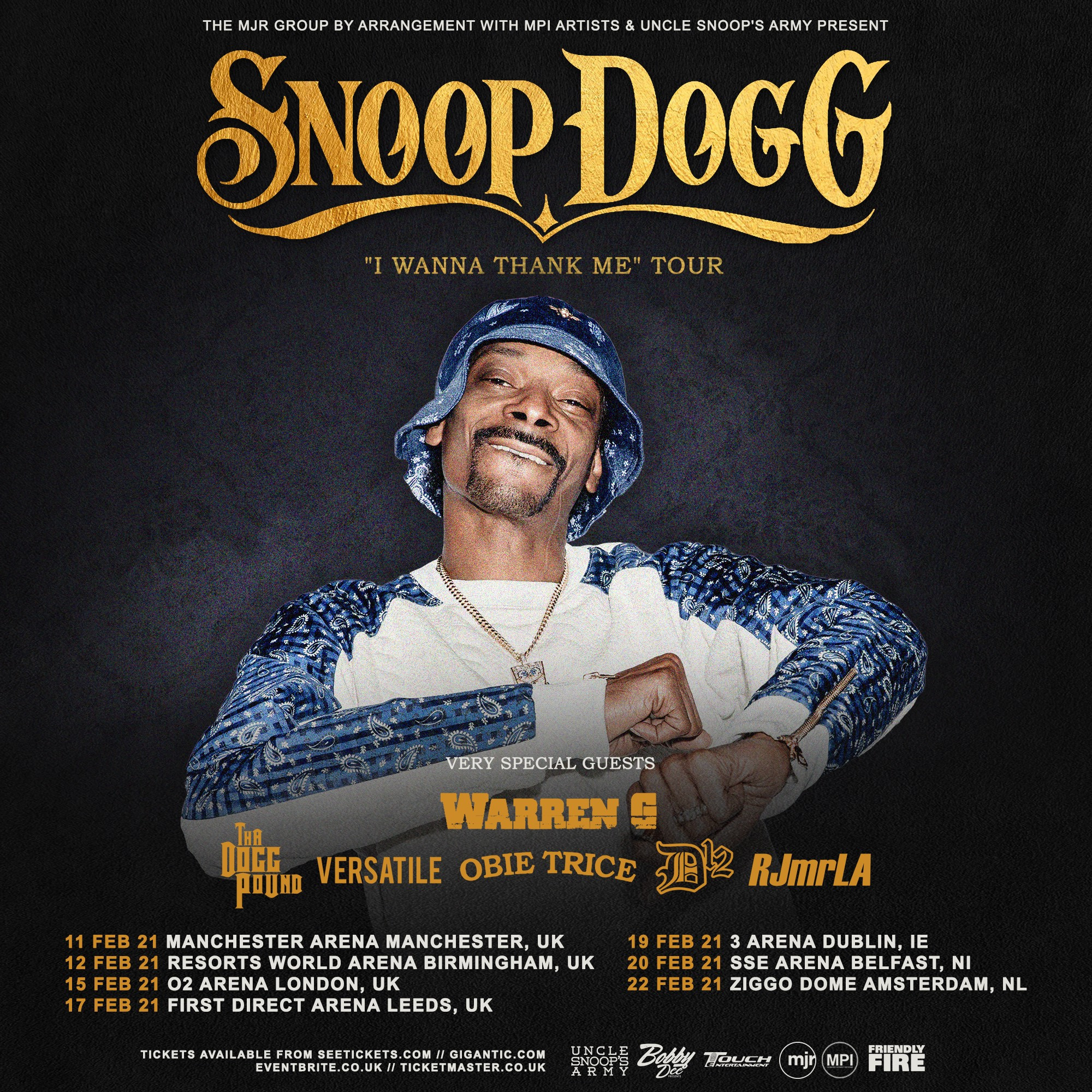 SNOOP DOGG - London | MPI Artists