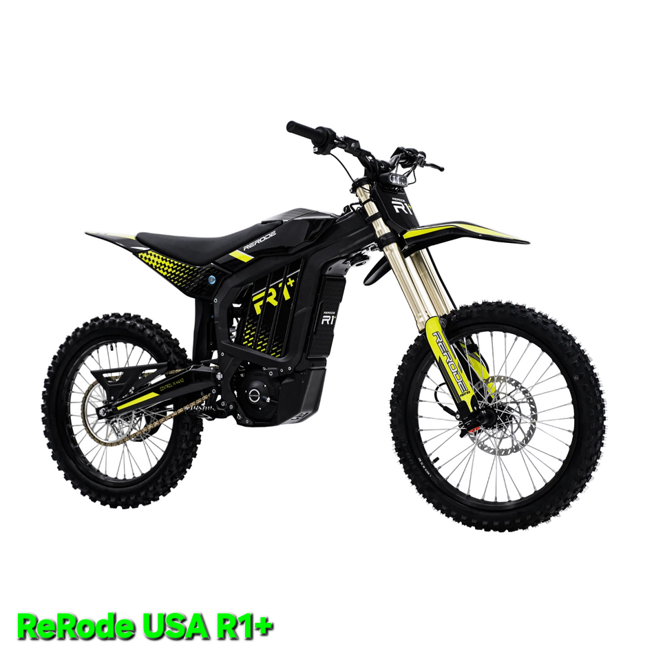 72v 10Kw ReRode USA R1+ Electric Dirt Bike
