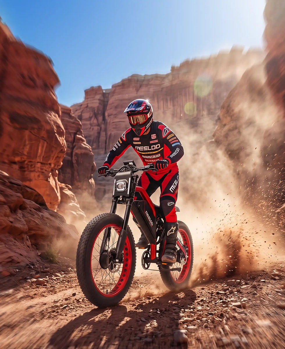Thumbnail: Meelod XT600DL Street/Trail Commuter eBike