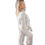 Thumbnail: Set blazer en broek linnenlook beige-bruin
