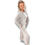 Thumbnail: Set blazer en broek linnenlook beige-bruin