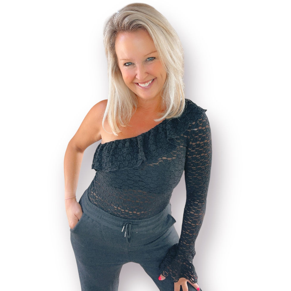 Thumbnail: Assymetrische blouse met lange mouw zwart