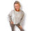 Thumbnail: Sweater reliëf met strikje beige