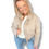 Thumbnail: Stijlvolle jacket suedine beige