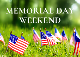 Memorial Day Weekend