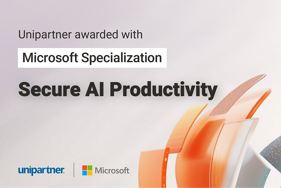 Unipartner earns the Microsoft Secure AI Productivity Specialization