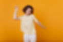 Pale brown-haired girl in yellow t-shirt
