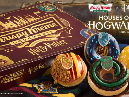 Harry Potter™: Houses of Hogwarts™ x Krispy Kreme® Collection Shares All-New Spellbinding Flavours