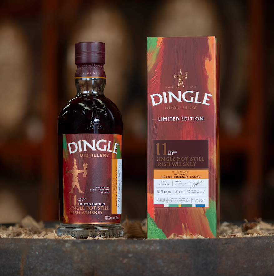 Dingle Distillery Unveils 11-Year-Old Limited Edition Single Pot Still Irish Whiskey