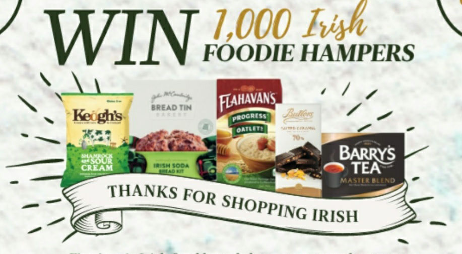 1,000 Irish Food Hampers giveaway