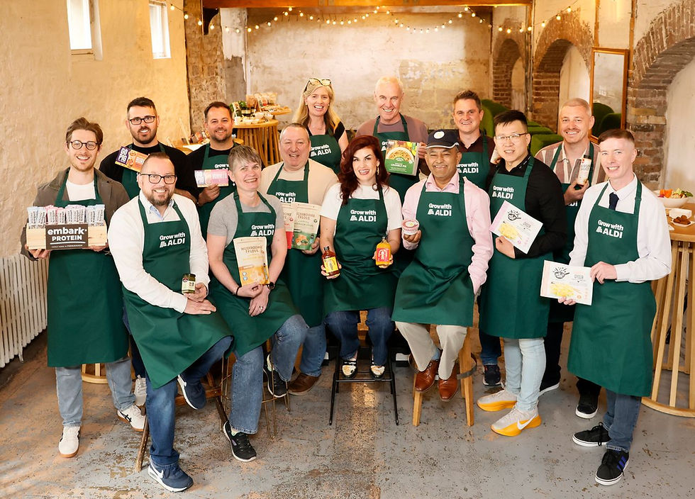 Nine rising Irish Food Brands reach Grow with ALDI 2026 Final