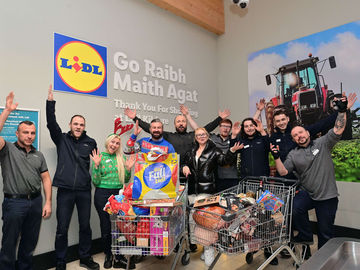 Lidl’s Trolley Dash bags €314,123 for new charity partner Family Carers Ireland