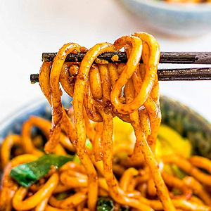 PAN- FRIED CHICKEN NOODLE