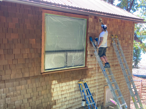 Experienced on all types of Wood Staining