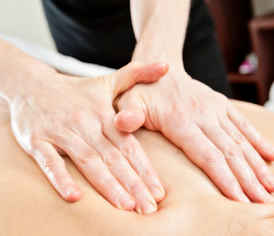 massage with oil
