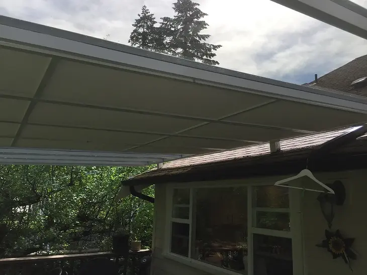 sun block cover walkway