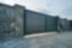 Wide automatic sliding gate