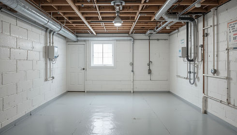 drywall with plumbing in them