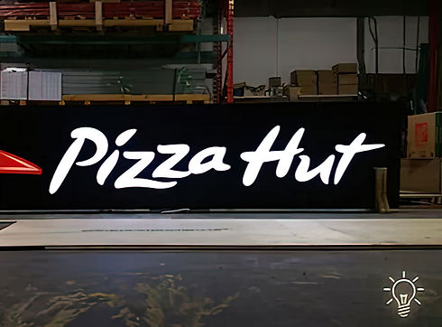 Pizza Hut Storage LED Sign