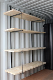 Insta wooden shelves