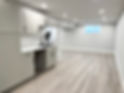 basement with kitchen