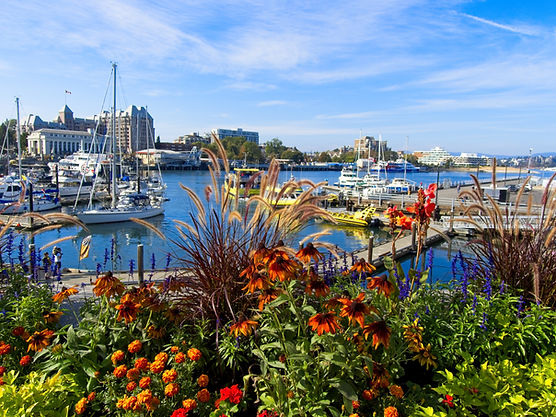 Victoria inner Harbour and British Columbia