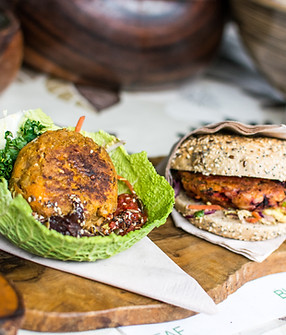 Gesunder Vegetarischer Burger