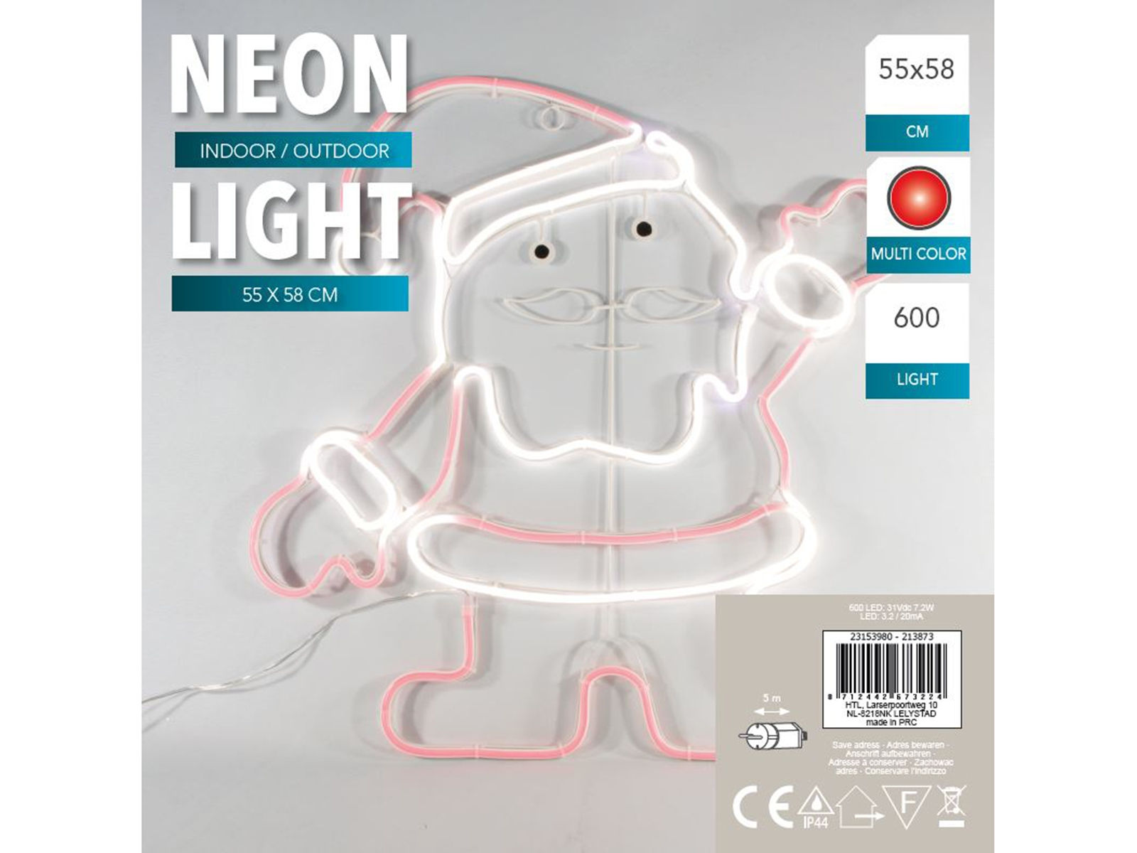Julemand 600 neon led