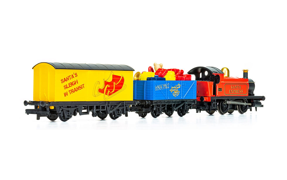 Miniaturebillede: Santa's Express juletogsæt 1:76 Hornby
