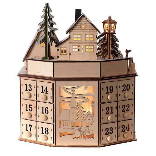 Miniaturebillede: Julekalender med bevægelse, lys og musik