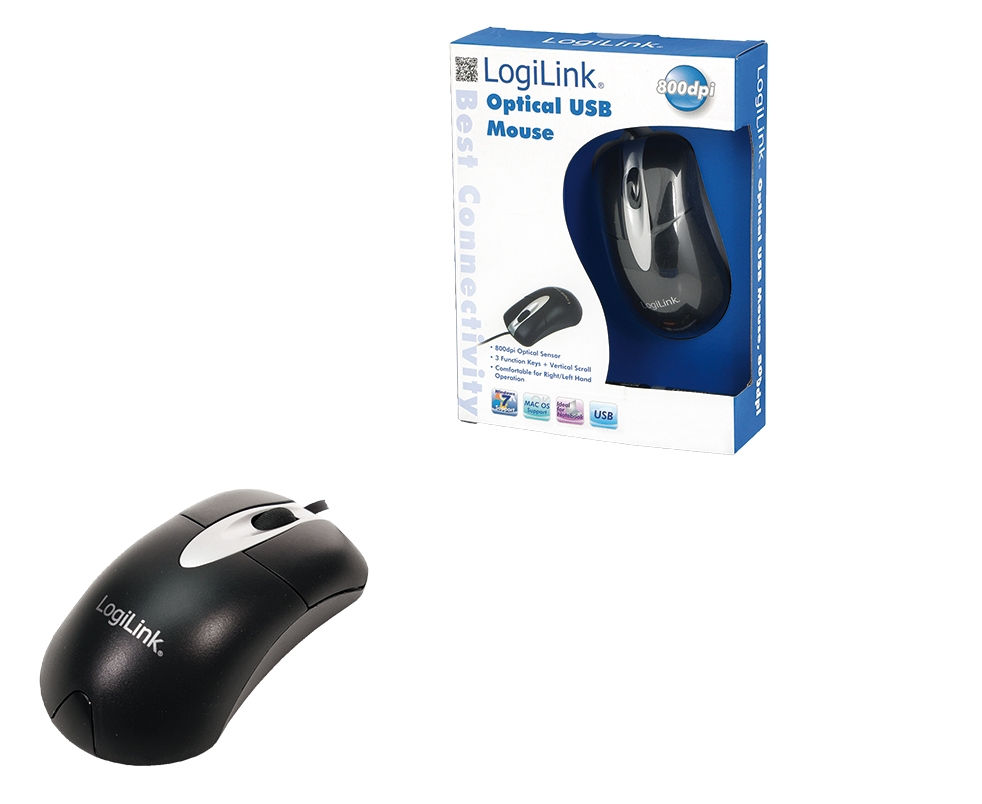 LogiLink optical USB mouse 800 DPI