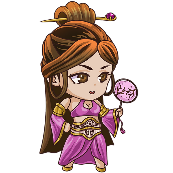 TTK Cartoon Character - Zhen Ji.png