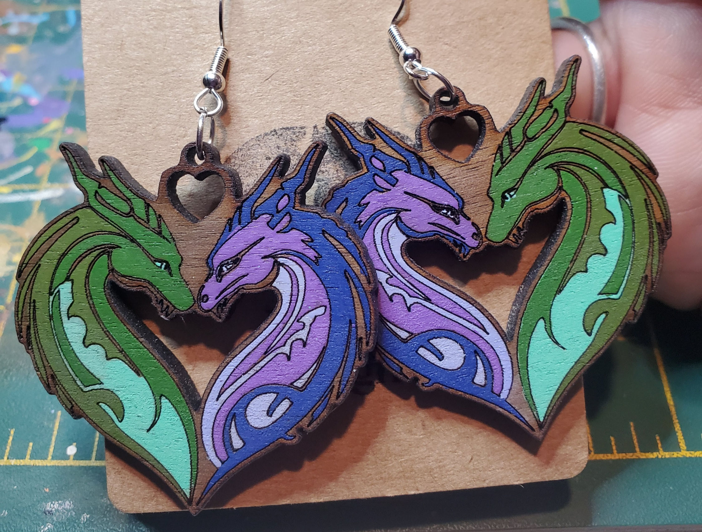 Dragon Love Earrings