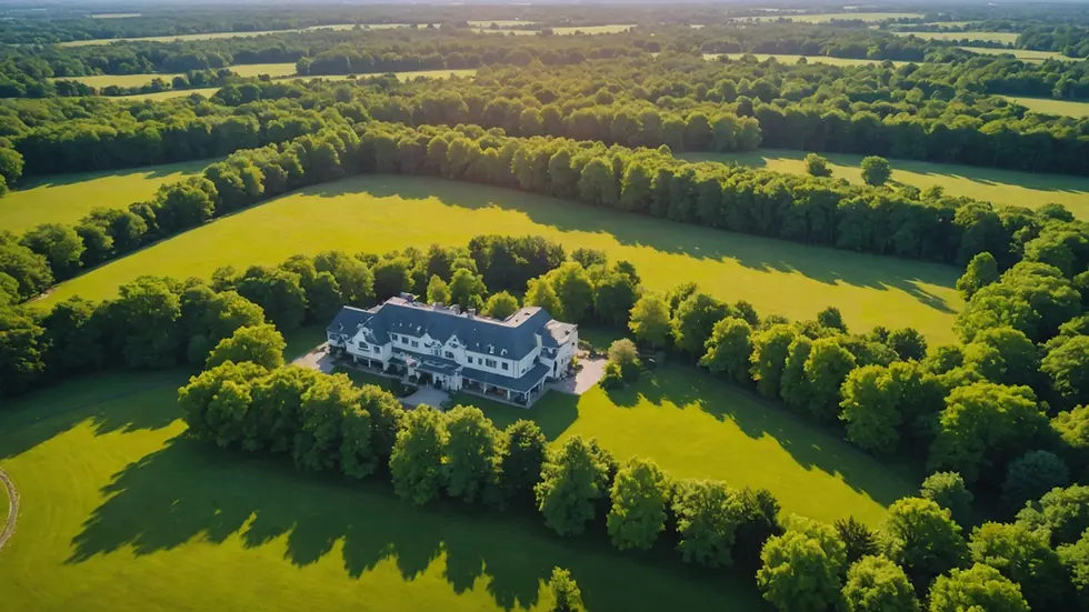 Eye-level view of a scenic outdoor setting taken with the DJI O4 Air Module