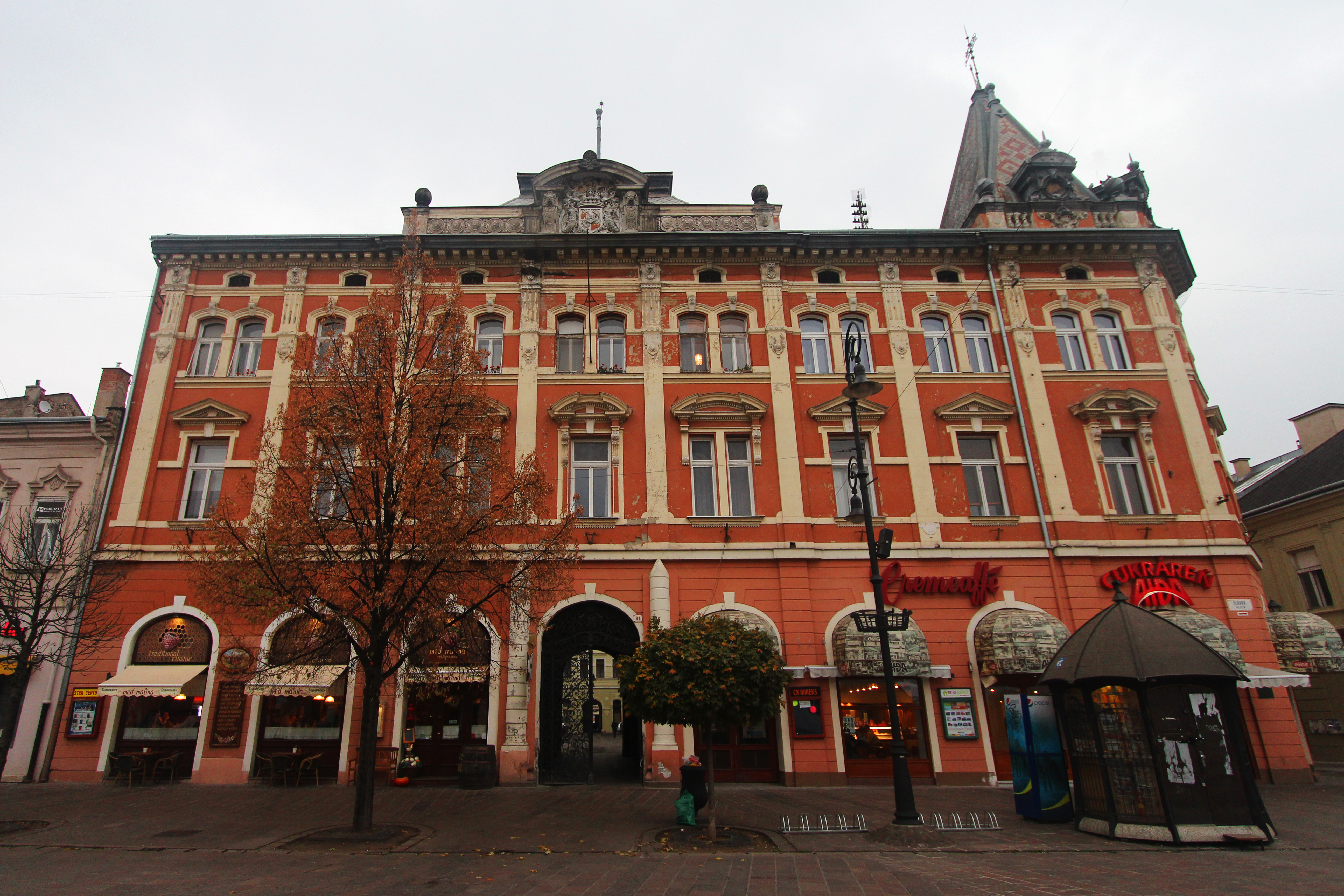 Kassa belvárosa