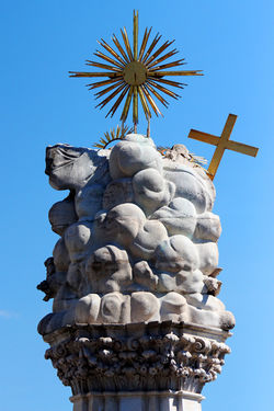 Szentháromság szobor a Budai Várban