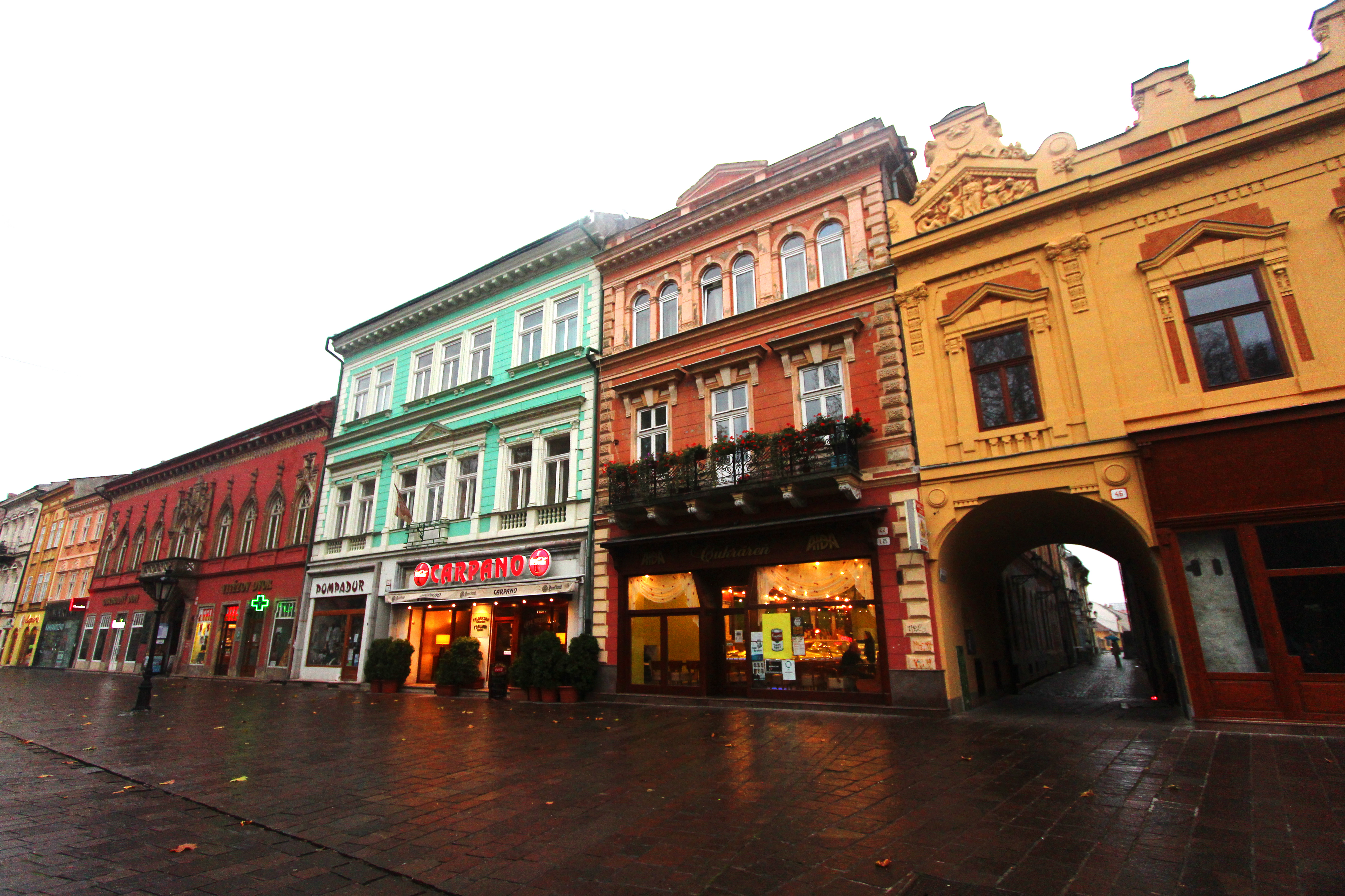Kassa belvárosa