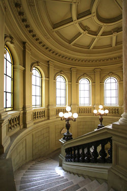 ELTE Könyvtárépületének díszlépcsője