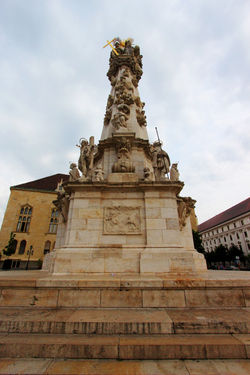 Szentháromság szobor a Budai Várban
