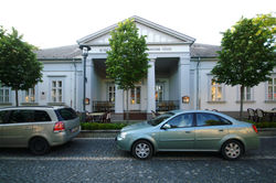 Balatonfüred századelős belvárosa