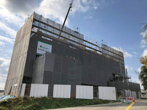 5階からは海も見え眺めも爽快です。