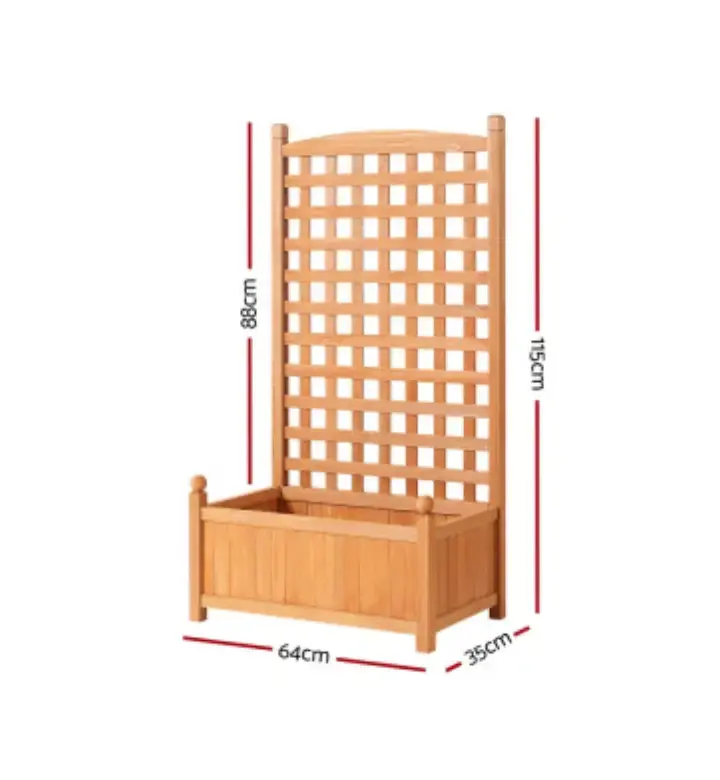 Thumbnail: Wooden Trellis Planter