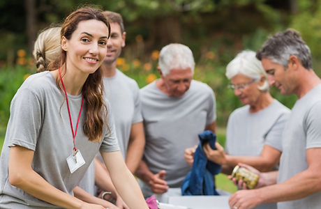 Volunteer Group at a local Event